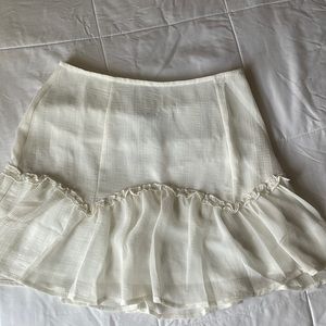 Boutique | NWT Cream Skirt